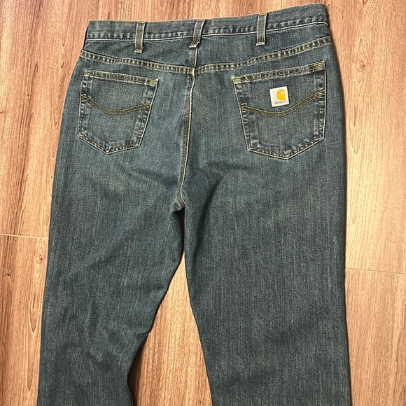 Men’s straight fit Carhart jeans 40 x 34 - Picture 2 of 5